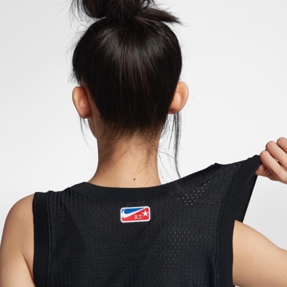 Nike Lab x Ricardo Tisci Black Mesh Lace Up Tank Dress Size Small - Picture 4 of 12